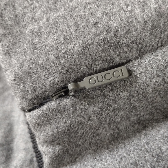 Gucci pleated skirt 48 high mid wool cashmere high waist - Picture 6 of 12